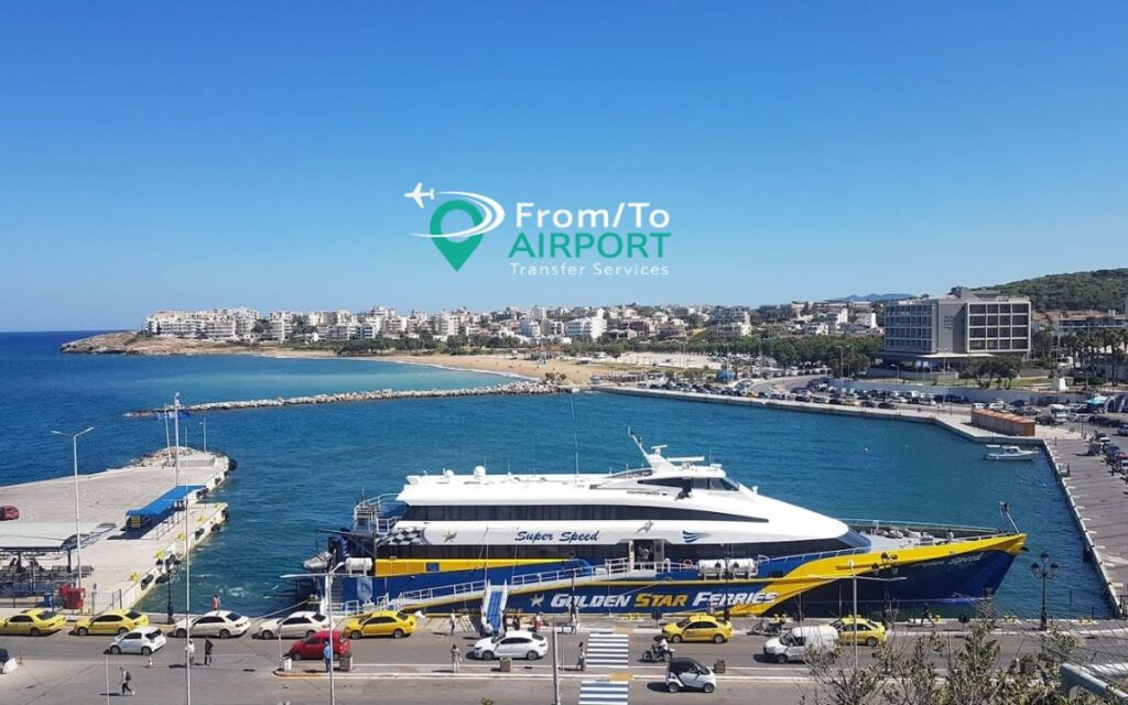 From Athens Airport to Rafina port