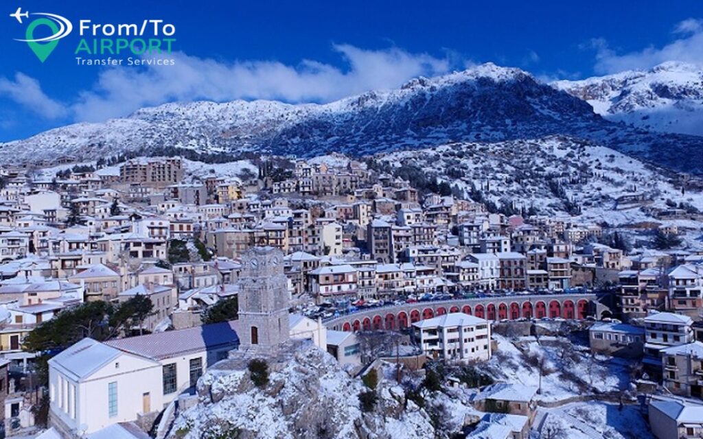 From Athens Airport to Arachova Taxi