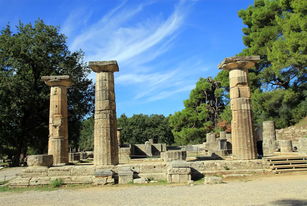 The Temple of Hera at Olympia